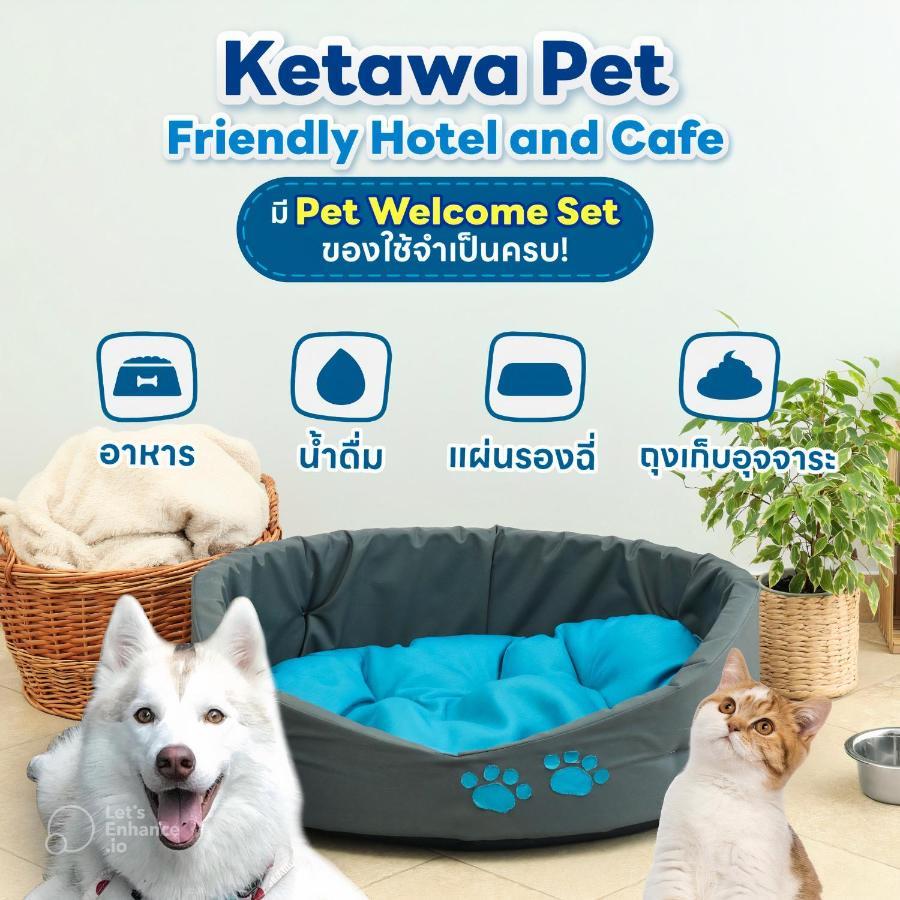 Ketawa Pet Friendly Hotel Csiangmaj Kültér fotó